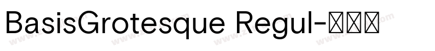 BasisGrotesque Regul字体转换 BasisGrotesque Regul字体转换